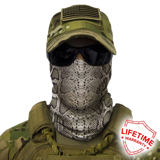 FACE SHIELD-SNAKE SKIN