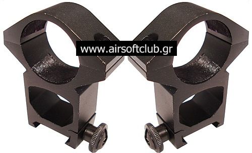 High Scope Ring mount for 20mm rail High Scope Ring mount for 20mm rail