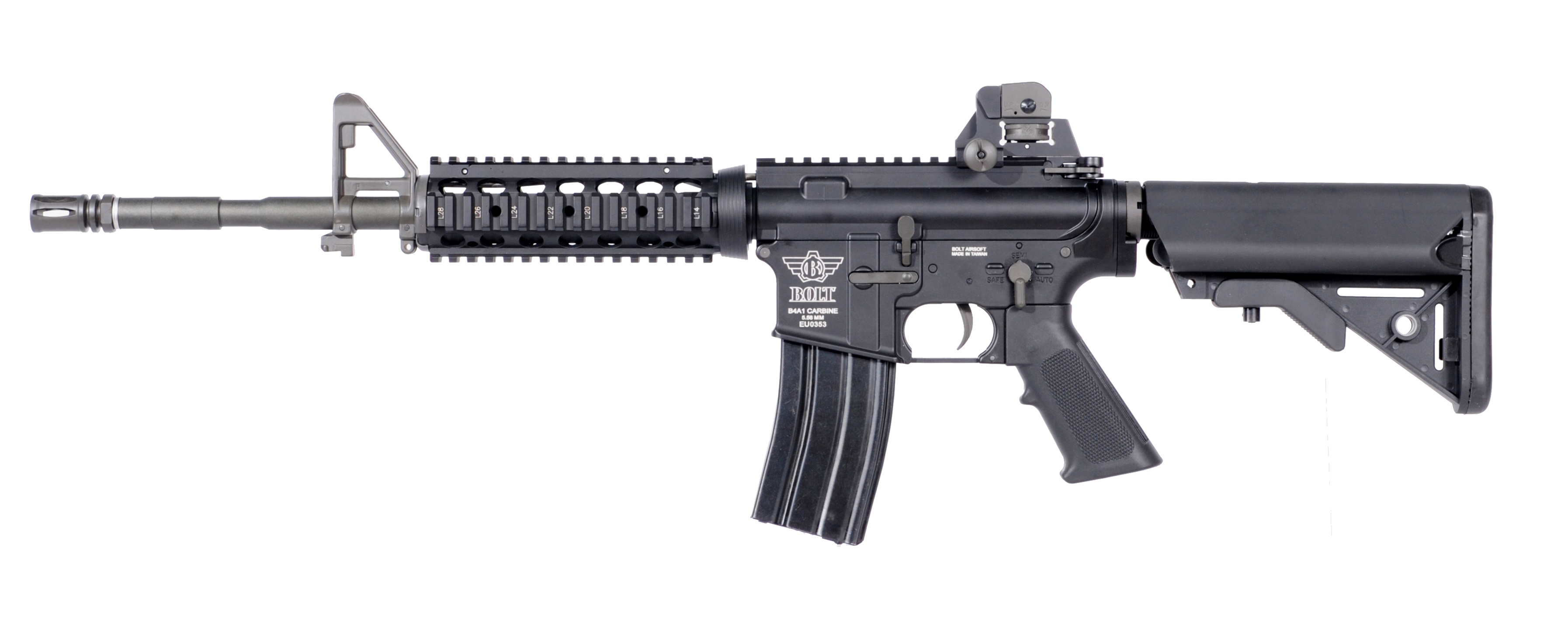 B4 SOPMOD BRSS (Blowback & Recoil) 340FPS