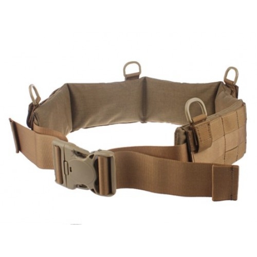 CP MOLLE Padded Patrol Belt - TAN
