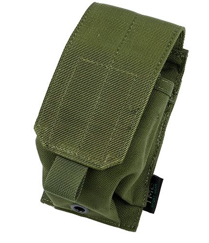 TMC Cordura MOLLE Smoke Grenade Pouch ( OD )