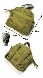 TMC MOLLE Small Utility Pouch ( Khaki ) - Image 3