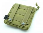 TMC 3 Blocks Molle Pouch (Khaki） - Image 2