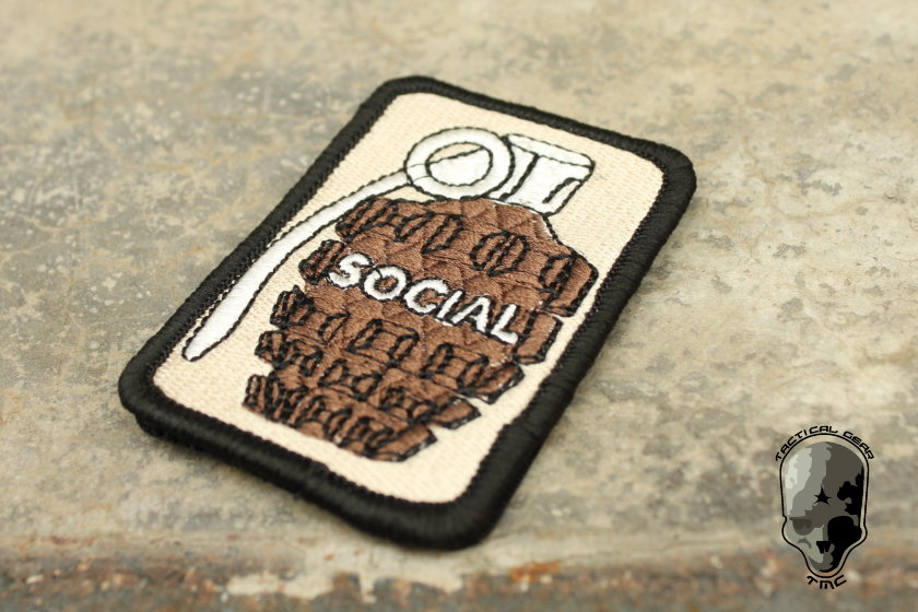 TMC Velcro Patch '' Social ''