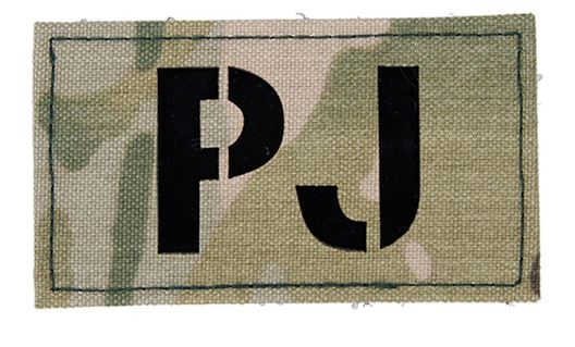TMC PJ Infra Red Call Sign Patch Multicam