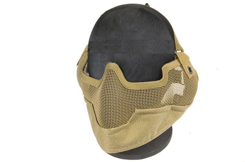 TMC Strike Steel Half Face Mesh Mask V2 (Tan)