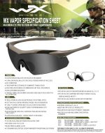 VAPOR Grey/Clear Matte Black Frame