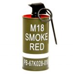 M18 HAND GRENADE RED GAS CHARGER		 		