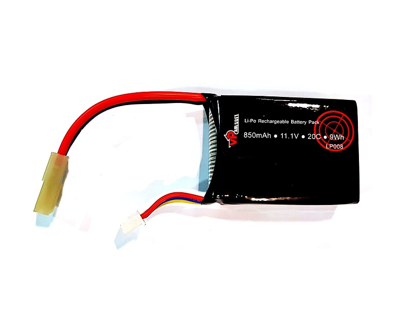 11.1V/850mAh/20C for PEQ