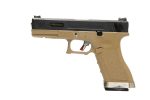 Force G18 TAN (Black Slide and Silver Barrel)