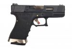 WE Force G19 GBB BK (Black Slide and Silver Barrel ) - Image 4