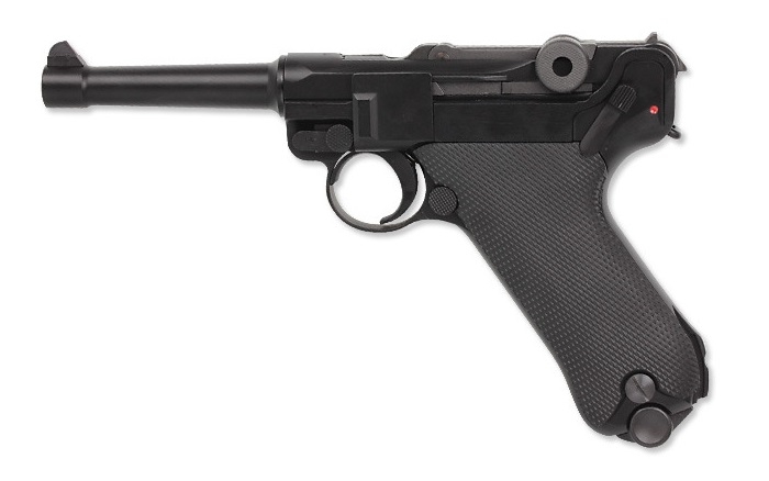 Luger P08 - 4in. Black