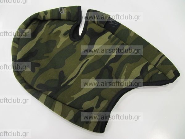 Full Face with neck protection (Woodland) Full Face with neck protection (Woodland)