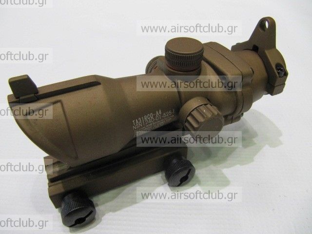 1x30 ACOG Type RED AND GREEN DOT (TAN)