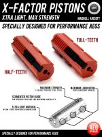 X Factor Piston 01 - Half Teeth