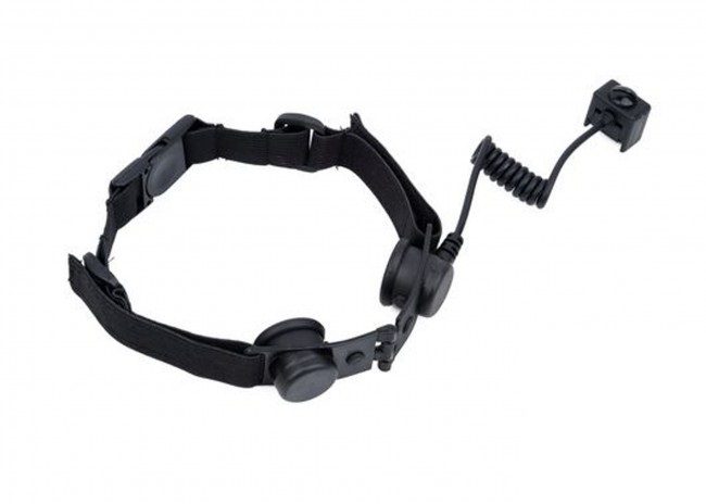 Throat Mic Adaptor for Z029 Bowman EVO III Headset (Black)