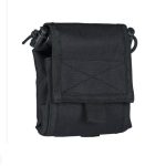 BLACK EMPTY SHELL POUCH COLLAPSIBLE
