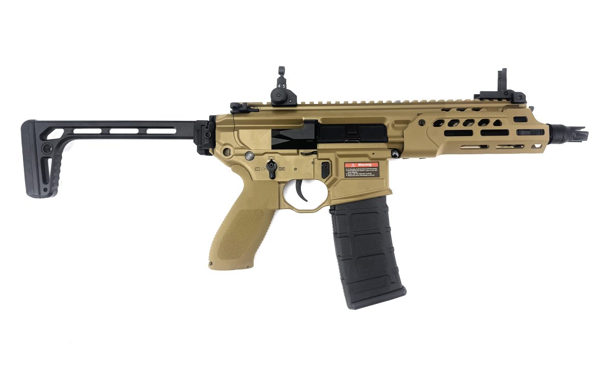 SIG MCX 6.5'' - Quick Change Spring System +ETU, FULL METAL, FDE - Image 4